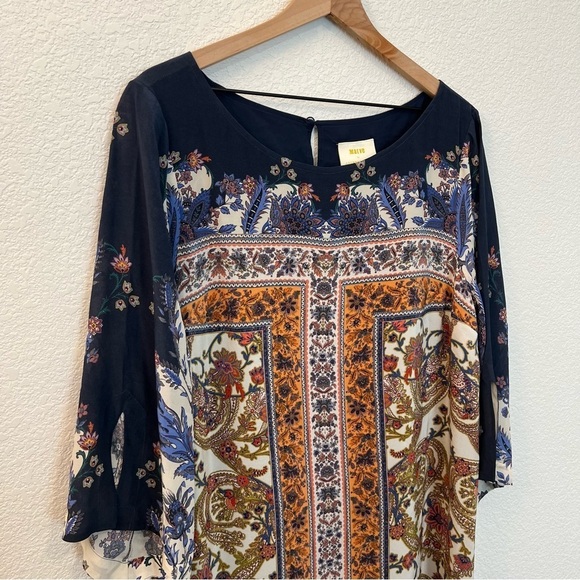 NWT Anthropologie Maeve Silk Barcelona Tunic Dress- Size 16 - Picture 10 of 16